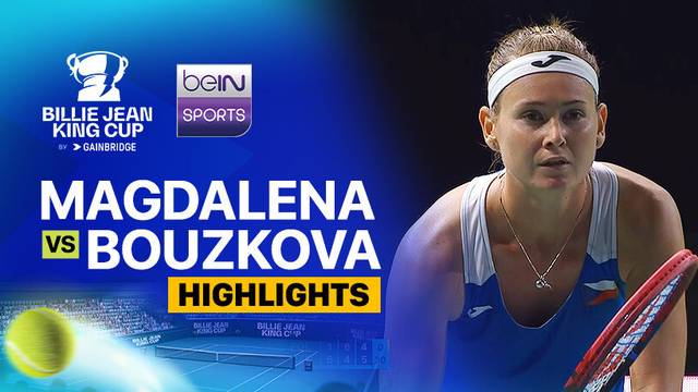 Magdalena Frech (Poland) vs Marie Bouzkova (Czech Republic) - Highlights | Billie Jean King Cup 2024