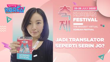 Kapanlagi Festival Korea | Serin Jo Bakal Berbagi Pengalamannya
