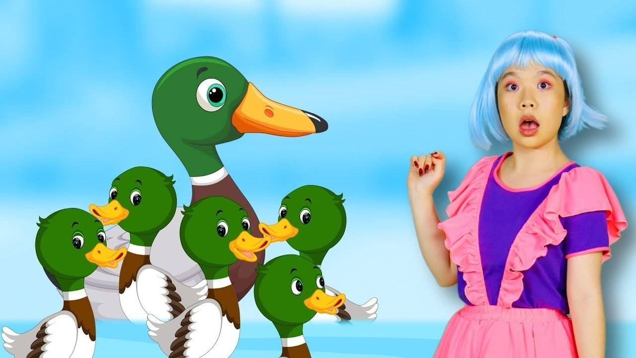 Lima Bebek Kecil + Lebih Banyak Kids Funny Songs | Vidio