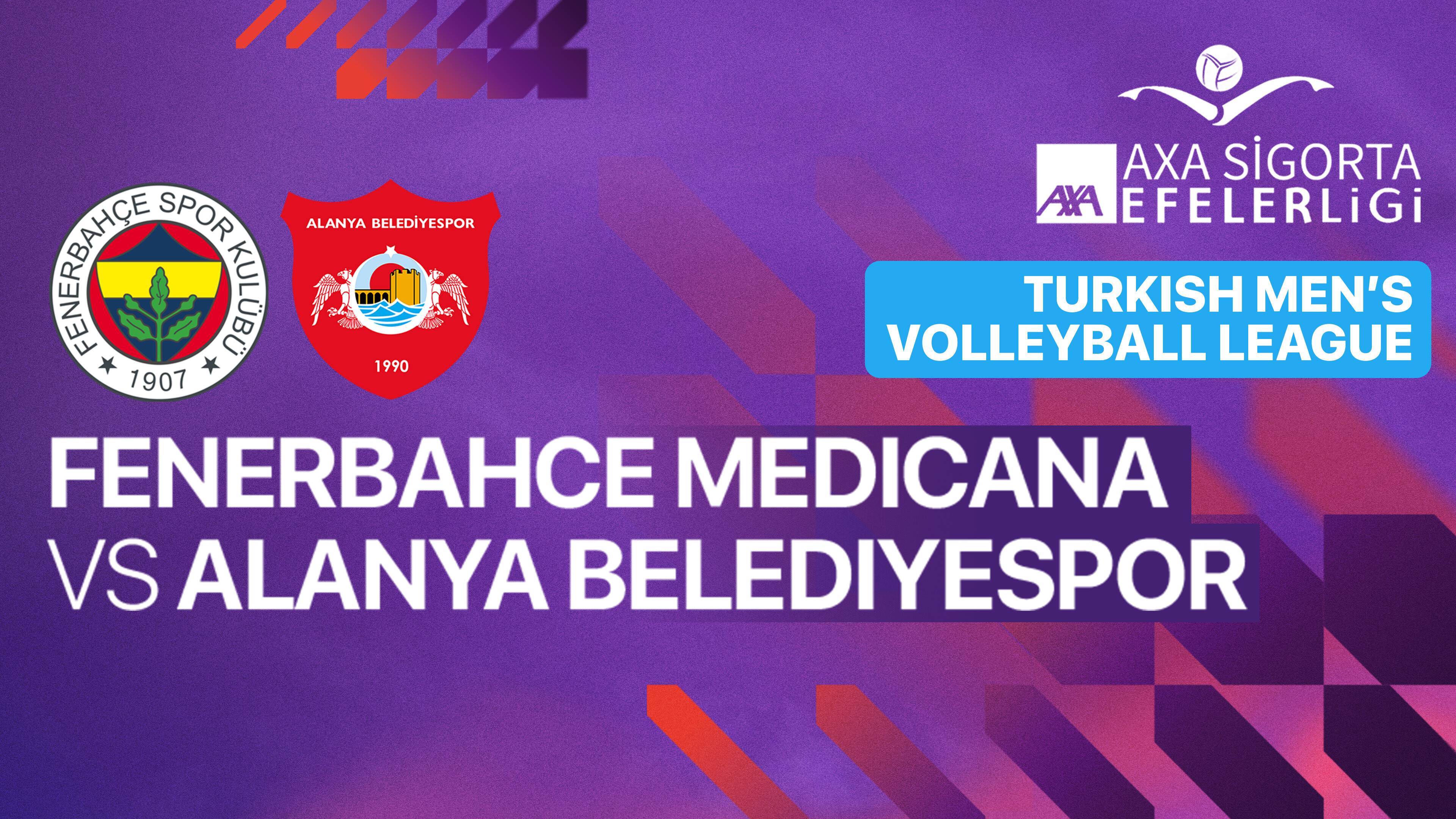 Fenerbahce Medicana Man vs Alanya Belediyespor