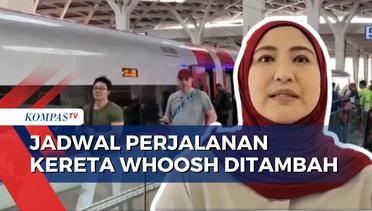 Libur Panjang Imlek 2024, PT KCIC Tambah 8 Jadwal Perjalanan Kereta Cepat Whoosh