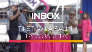 Inbox - Tiket, Wika Salim, Tata Janeta