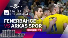 Fenerbahce Parolapara vs Arkas Spor - Highlights | Men's Turkish Volleyball League 2023/24