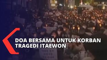 Ribuan Warga Korea Selatan Gelar Doa Bersama untuk Korban Tragedi Itaewon!