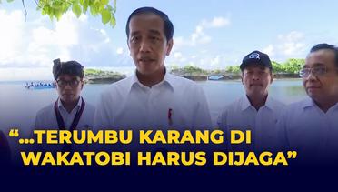 Jokowi Ingatkan untuk Menjaga Terumbu Karang di Wakatobi: Jangan Sampai Ada yang Rusak!