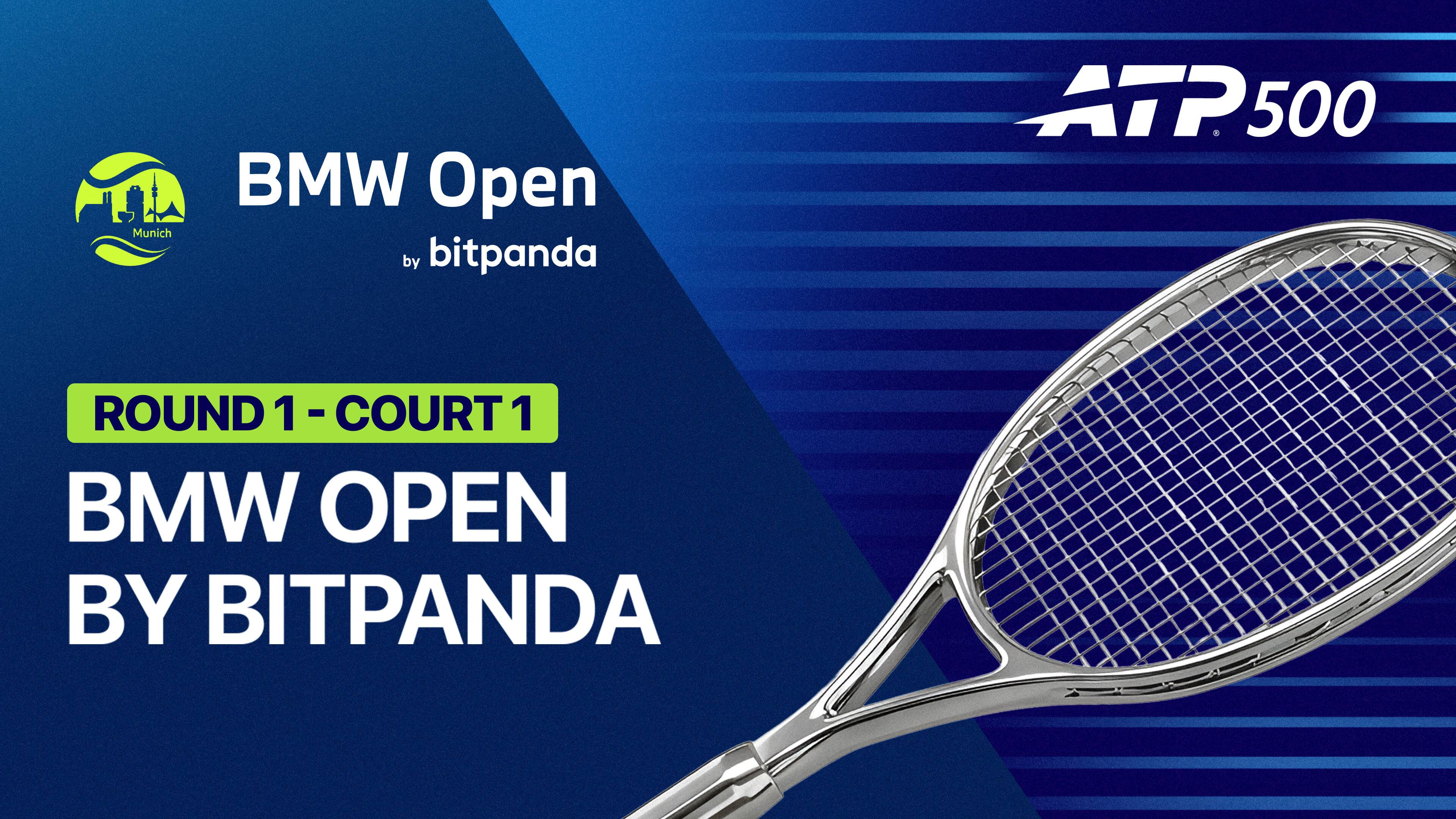 Botic van de Zandschulp vs Marc-Andre Huesler - Round 1 (Court 1) | ATP 500: BMW Open 2026