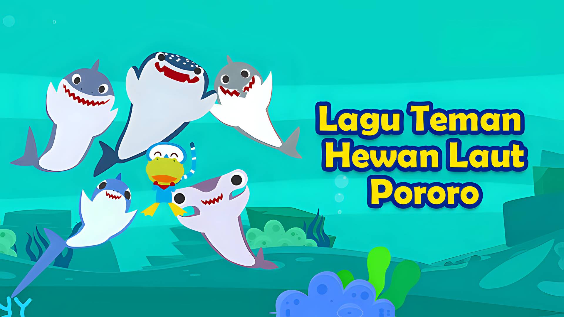 Lagu Teman Hewan Laut Pororo