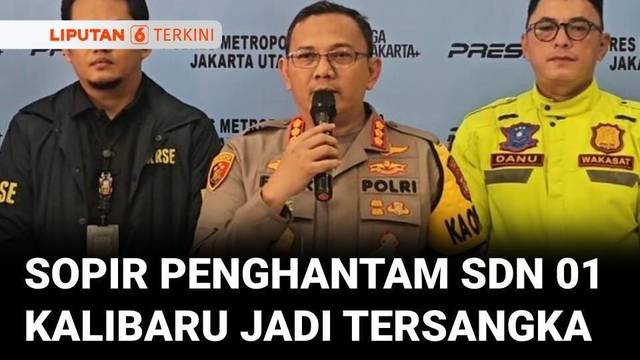 Sopir Penghantam SDN 01 Kalibaru Jadi Tersangka, Terancam Lima Tahun Penjara | Liputan 6