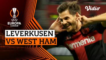 Leverkusen vs West Ham - Mini Match | UEFA Europa League 2023/24 - Quarter Final