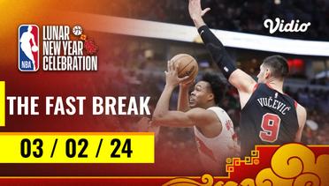 The Fast Break | Cuplikan Pertandingan - 03 Februari 2024 | NBA Regular Season 2023/24