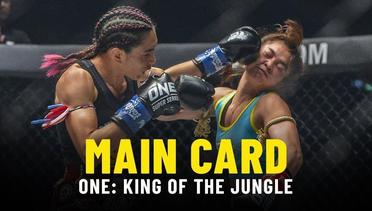 ONE: KING OF THE JUNGLE Main Card Highlights