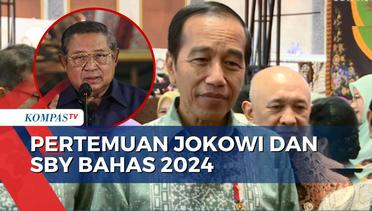 Begini Jawaban Jokowi saat Ditanya Lebih Rinci soal Pertemuannya dengan SBY
