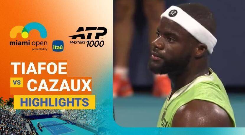 Frances Tiafoe vs Arthur Cazaux - Round 2 (Butch Buhholz) | ATP 1000: Miami Open presented by Itau 2026