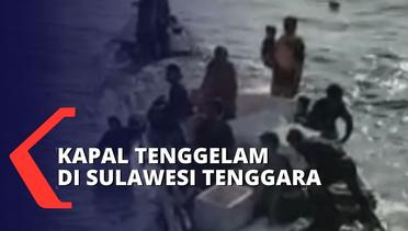 Kapal di Sulawesi Tenggara Tenggelam, 15 Nelayan Bertahan dengan Alat Seadanya