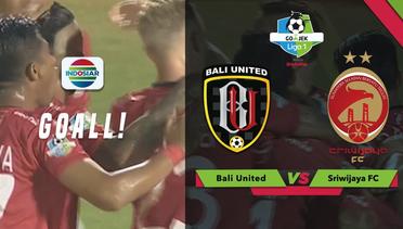 Goal Ilija Spasojevic - Bali United (1) vs (0) Sriwijaya FC | Go-Jek Liga 1 Bersama Bukalapak