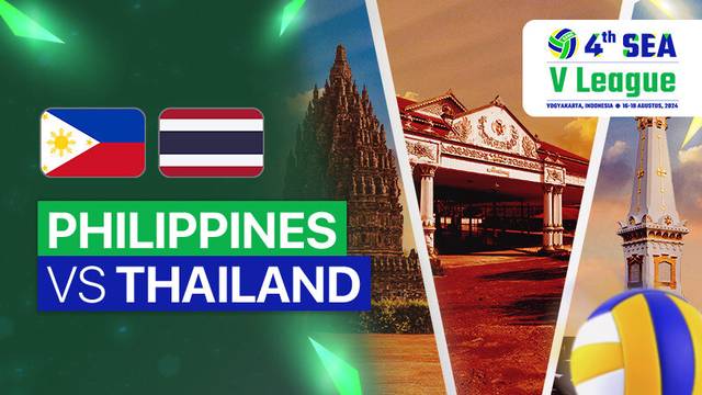 Putra: Philippines vs Thailand - Full Match | SEA V League 2024 - Indonesia