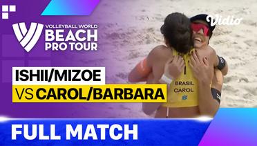 Full Match | Ishii/Mizoe (JPN) vs Carol/Barbara (BRA) | Beach Pro Tour - Challenge Itapema, Brazil 2023
