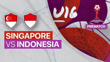 Jelang Kick Off Pertandingan - Singapore vs Indonesia
