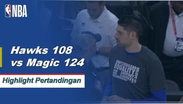 NBA I Cuplikan Pertandingan : Magic 124 vs Hawks 108