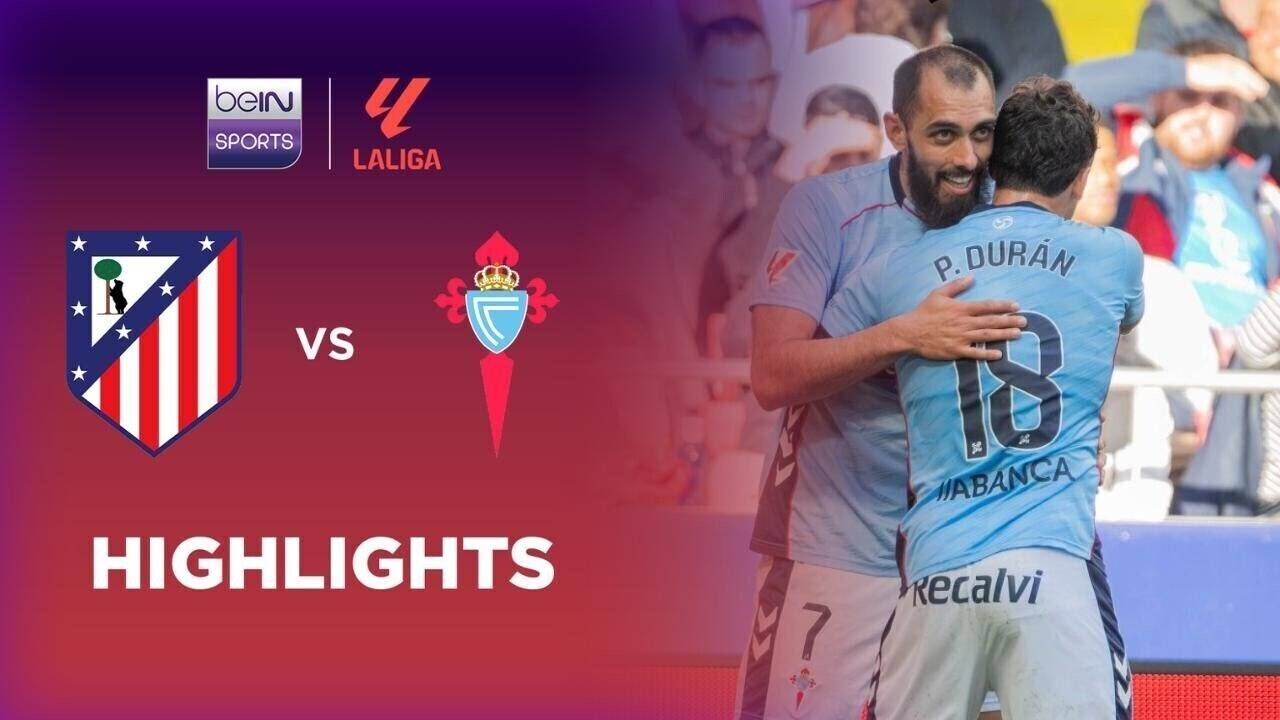 Atletico Madrid vs Celta Vigo