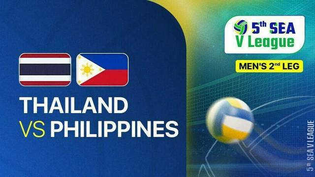 Men: Thailand vs Philippines - Full Match | SEA VLeague 2025