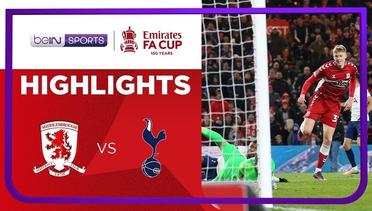 Match Highlights | Middlesbrough 1 vs 0 Tottenham | FA Cup 2021/2022