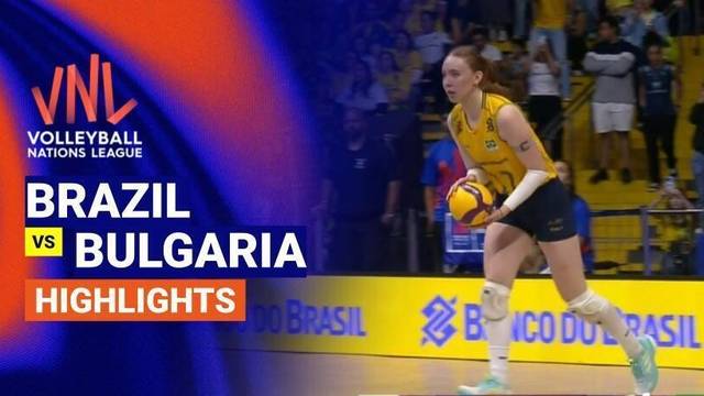 Women: Brazil vs Bulgaria - Highlight | Volleyball Nations League 2026