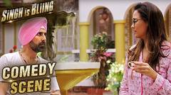 Lara Dutta FOOLS Akshay Kumar | Comedy Scene | Singh Is Bliing |Amy Jackson | HD