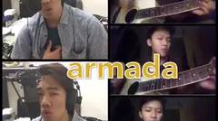 Asal Kau Bahagia - Armada (cover) by Andikawafano