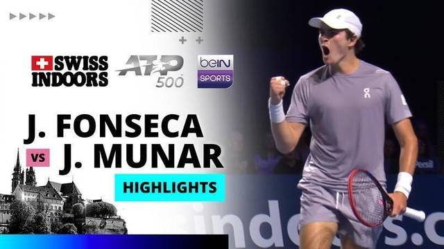 J. Fonseca vs J. Munar - Highlight | ATP 500: Swiss Indoors Basel 2025