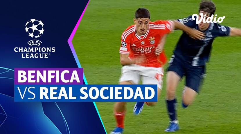 GOLS- REAL SOCIEDAD 3X1 BENFICA- CHAMPIONS LEAGUE 2023/24