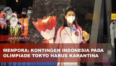 Menpora: Kontingen Indonesia pada Olimpiade Tokyo harus karantina