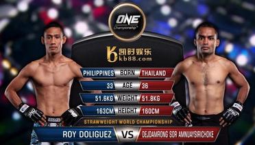 Dejdamrong vs. Roy Doliguez | Full Fight Replay