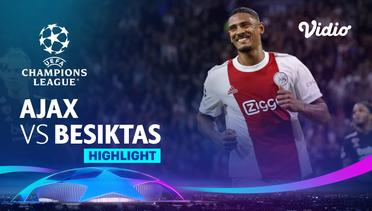 Highlight - Ajax vs Besiktas | UEFA Champions League 2021/2022
