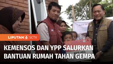 Rumah Tahan Gempa dari Kemensos dan YPP, Korban Gempa Cianjur Mulai Menempati | Liputan 6