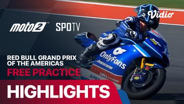 MotoGP 2024 Round 3 - Red Bull Grand Prix of The Americas Moto2: Free Practice  - Highlights  | MotoGP 2024