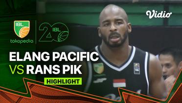 Highlights | Elang Pacific Caesar Surabaya vs RANS PIK Basketball | IBL Tokopedia 2023