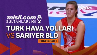 Highlights | Turk Hava Yollari vs Sariyer Bld | Turkish Women's Volleyball League 2022/2023
