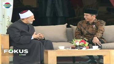 Bincang Santai Jokowi dan Imam Besar Mesir di Istana Presiden - Fokus Pagi