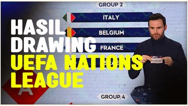 Hasil Drawing UEFA Nations League 2024/2025, Italia Satu Grup Bersama Prancis dan Belgia
