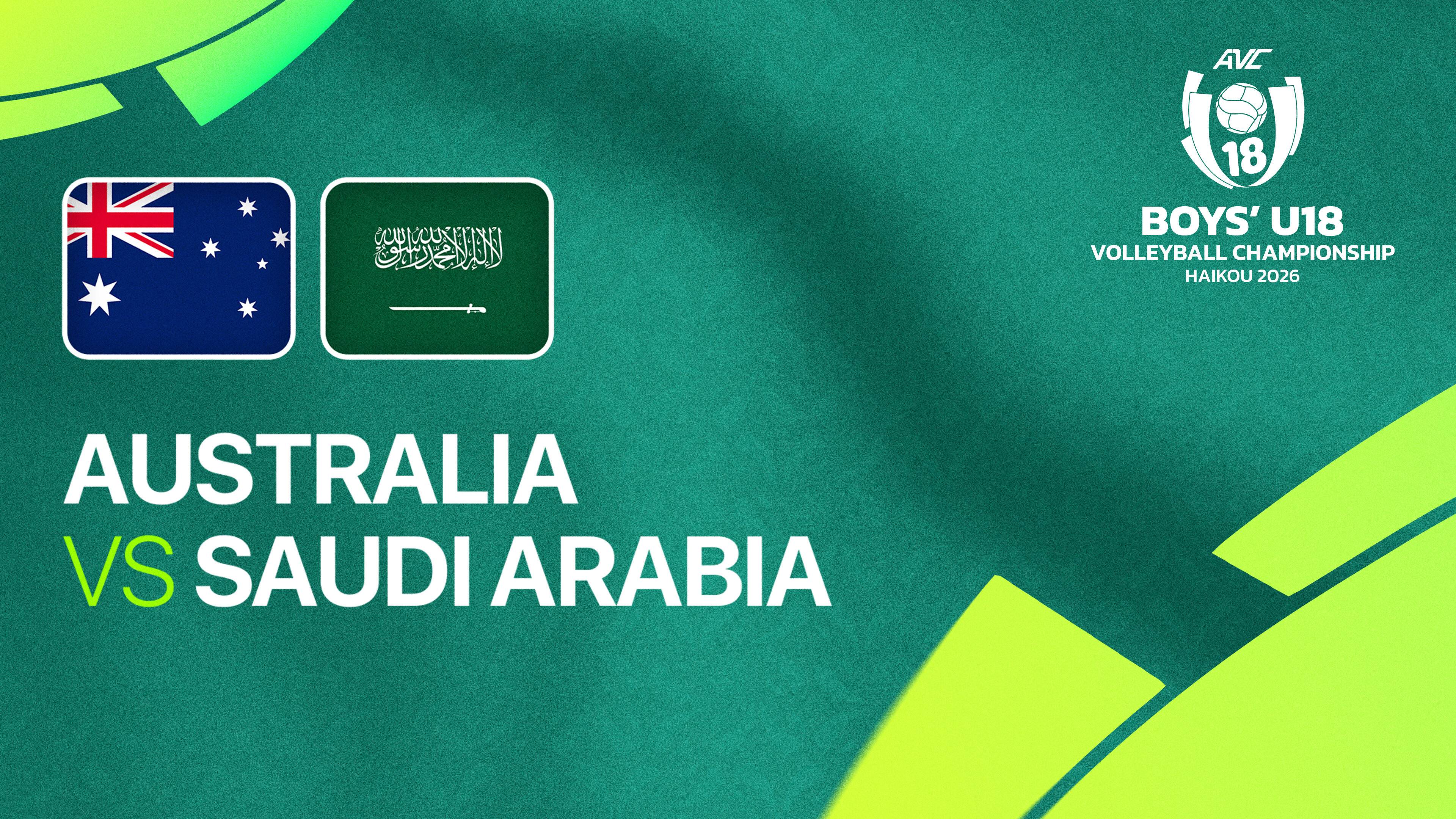 Australia vs Saudi Arabia