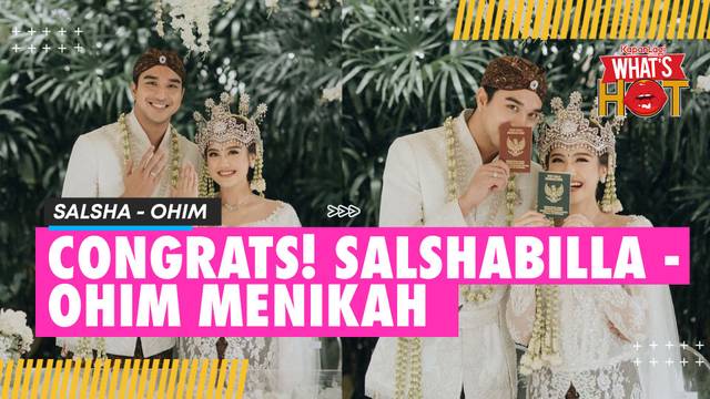 Salshabilla Adriani Dan Ibrahim Risyad Menikah, Mas Kawinnya Nggak Biasa!