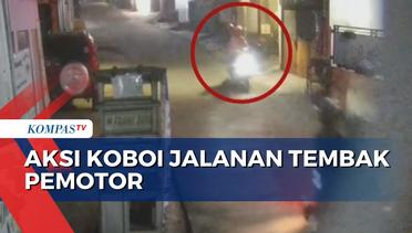 Viral! Aksi Koboi Jalanan Tembak Pemotor di Jalanan Bandung
