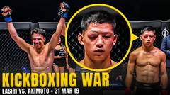 KICKBOXING WAR Joseph Lasiri vs. Hiroki Akimoto | Full Fight Replay