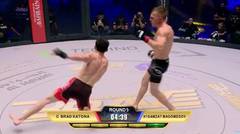 MMA Fight between Brad Katona vs Gamzat Magomedov Part 3 | BRAVE CF 63 Main Event