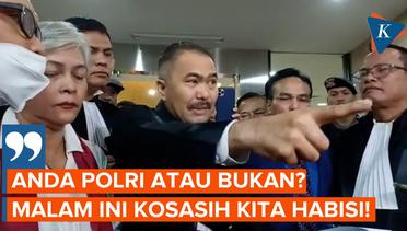Geram dengan Penyidik, Kamaruddin Simanjuntak: Kamu Polri atau Bukan?