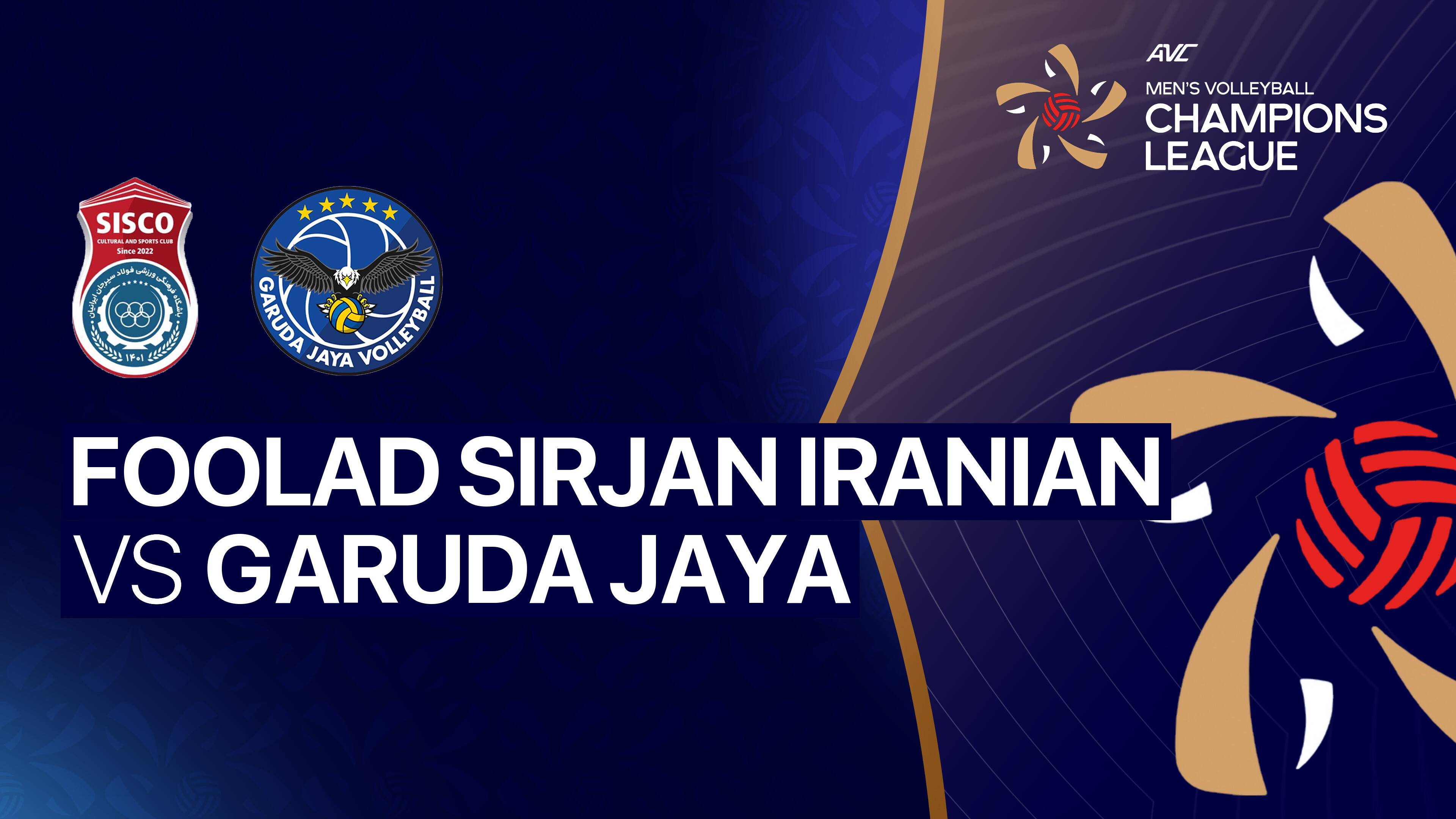 Foolad Sirjan Iranian vs Jakarta Garuda Jaya