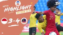 Full Highlight Semi Final - Indonesia 3 VS 4 Malaysia | Piala AFF U-18 2019
