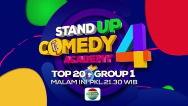Malam ini Pantengin Stand Up Comedy Academy 4 Top 20 Group 1 Nyok! - 25 September 2018