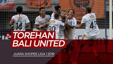 Torehan Bali United, Juara Liga 1 2019